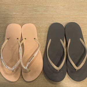 Size 10 women’s flip flop sandals